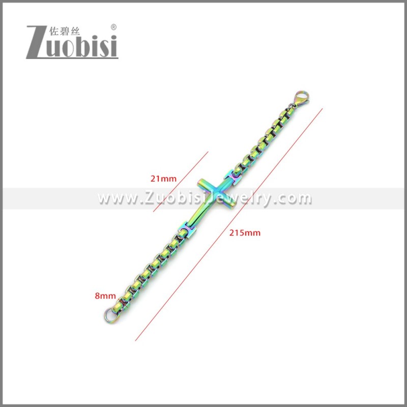 Stainless Steel Bracelet b010176C