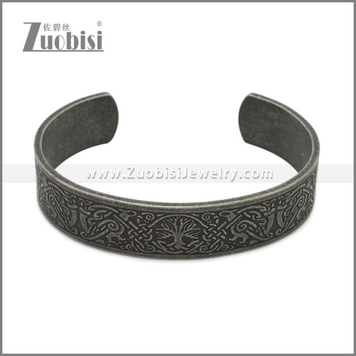 Stainless Steel Bangle b010165A