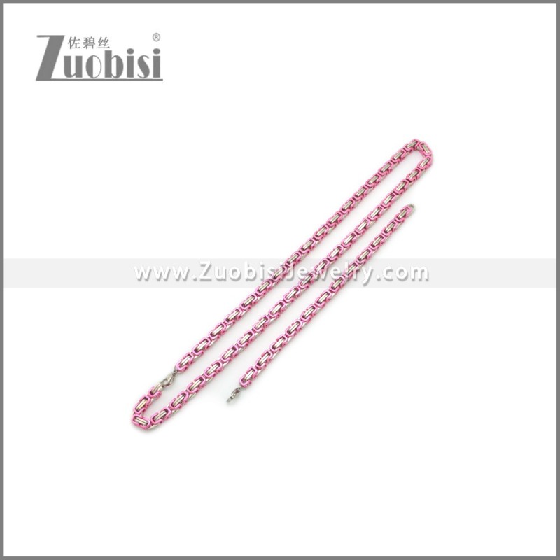 6mm Stainless Steel Jewelry Set s002979S2