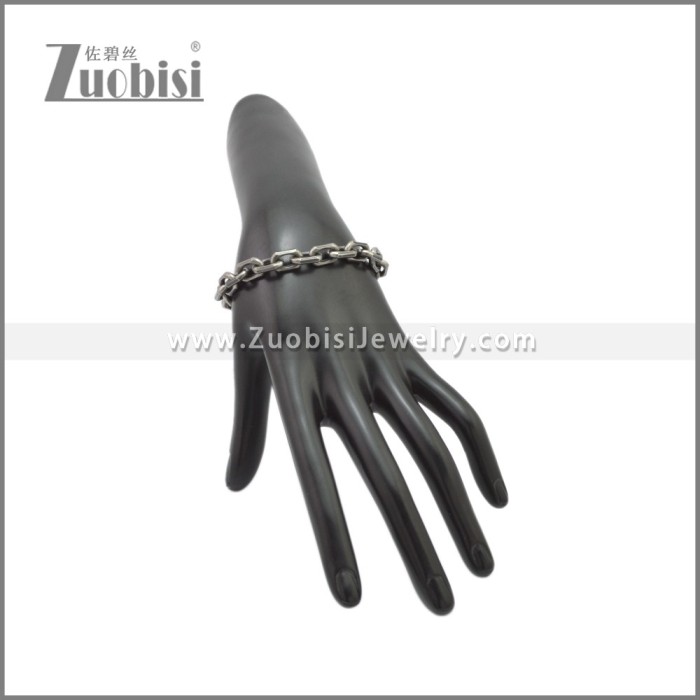 8mm Wide Stainless Steel Jewelry Set s002985A