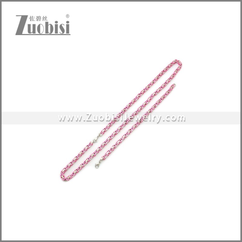 5mm Stainless Steel Jewelry Set s002979S3