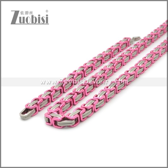 6mm Stainless Steel Jewelry Set s002979S2
