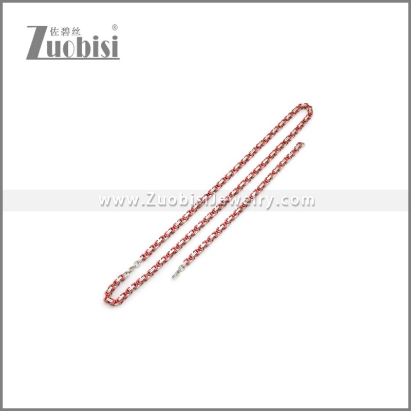 5mm Stainless Steel Jewelry Set s002978S3