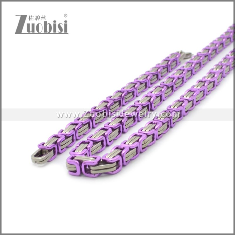 0.80cm Stainless Steel Jewelry Set s002981S1