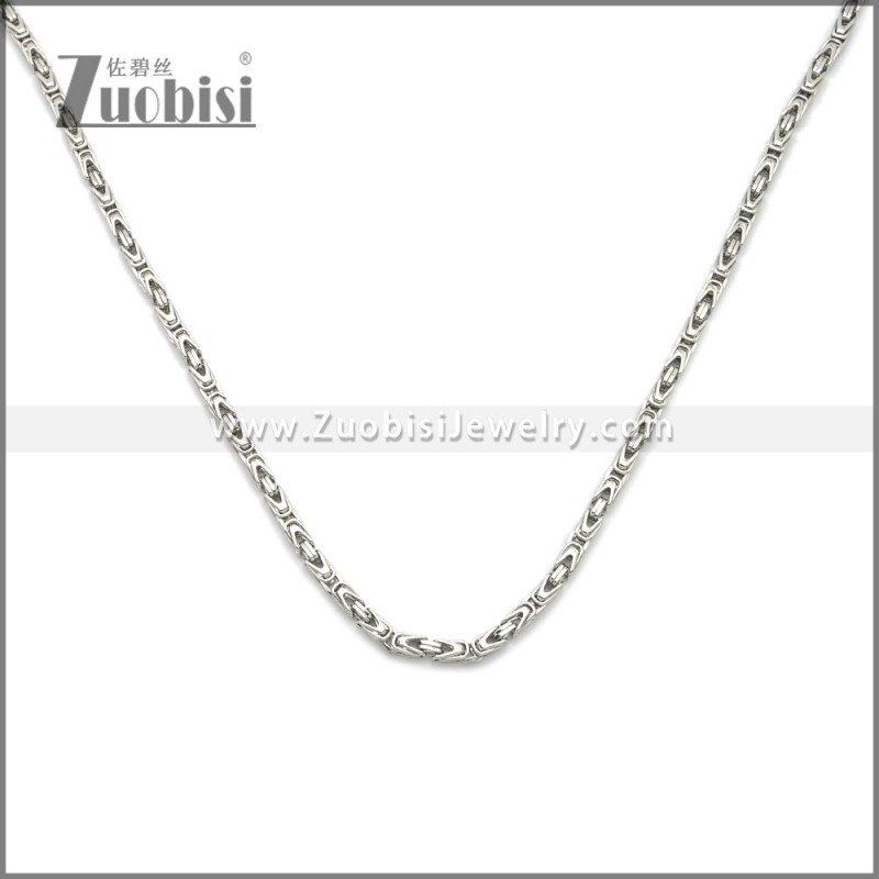 570 x 6mm Stainless Steel Necklaces n003263S