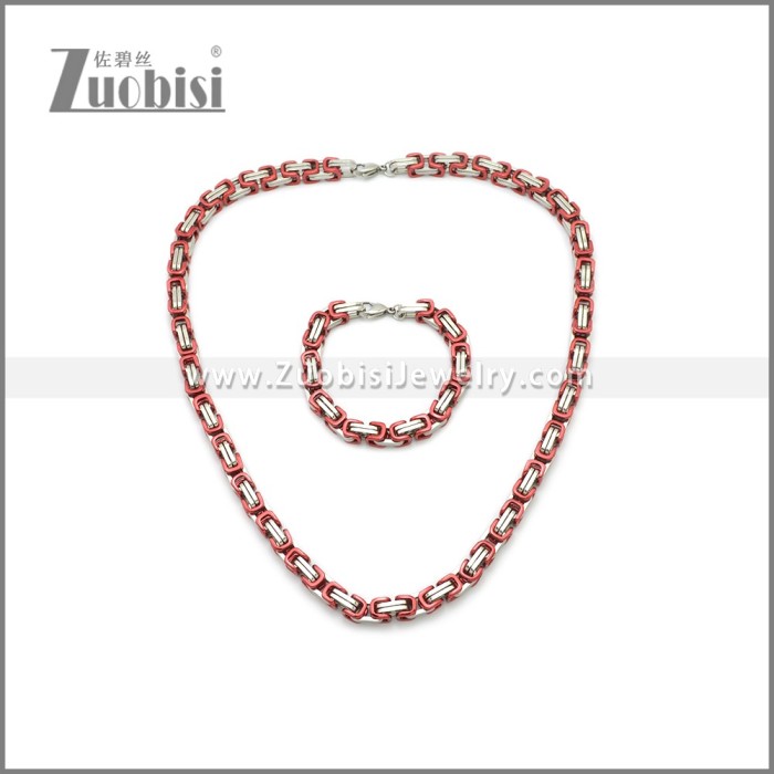4mm Stainless Steel Jewelry Set s002978S4