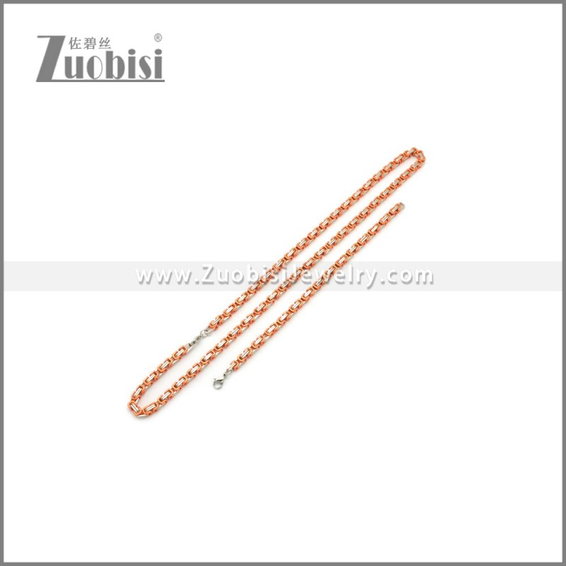5mm Stainless Steel Jewelry Set s002980S3
