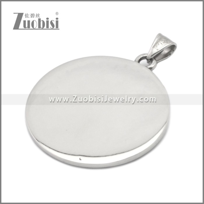 Stainless Steel Saint Michael Protect US Pendant p011152SA