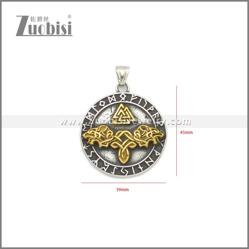 Stainless Steel Pendant p011214SAG