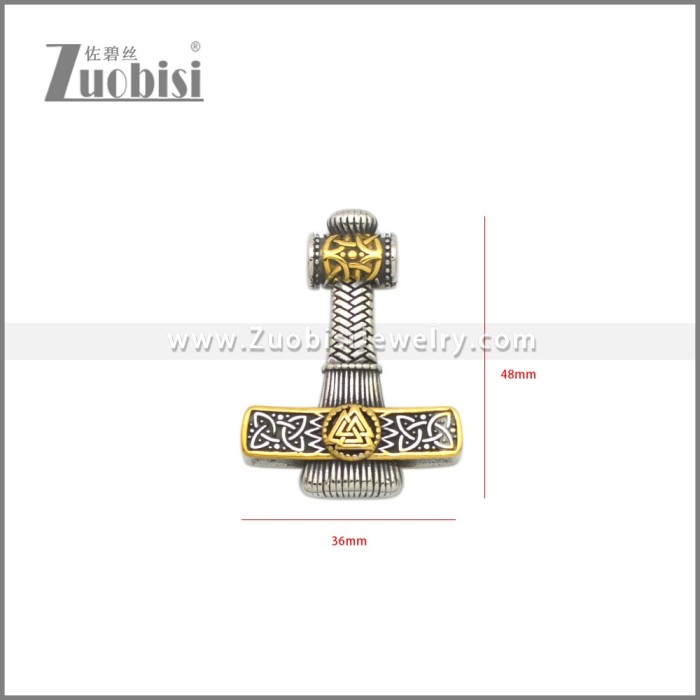 Stainless Steel Pendant p011212SAG