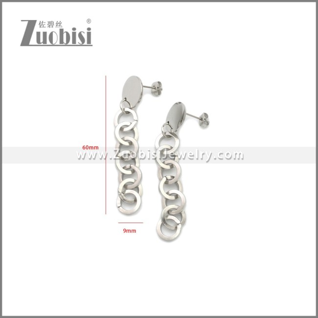 Stainless Steel Earring e002242S