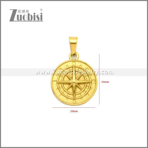 Stainless Steel Pendant p011224G