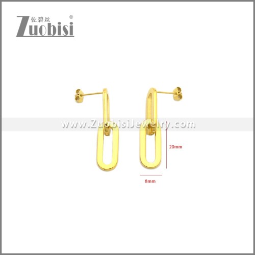 Stainless Steel Earring e002241G