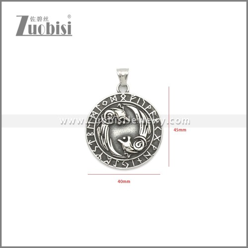 Stainless Steel Pendant p011215SA