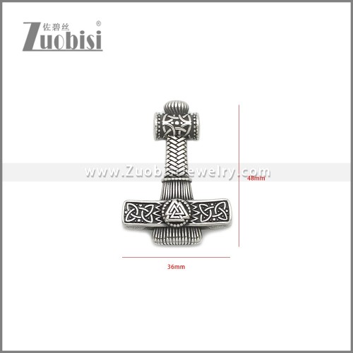 Stainless Steel Pendant p011212SA