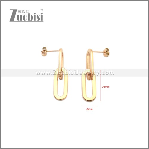 Stainless Steel Earring e002241R