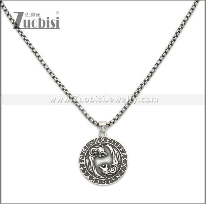 Stainless Steel Pendant p011215SA