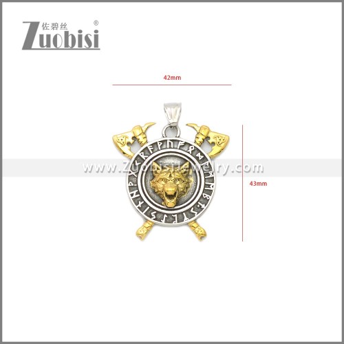 Stainless Steel Pendant p011216SAG