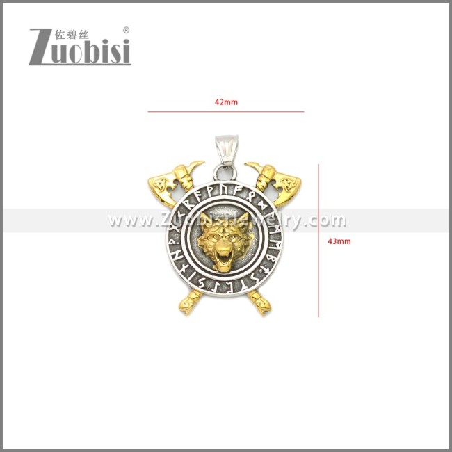 Stainless Steel Pendant p011216SAG