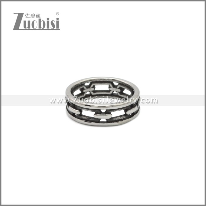Stainless Steel Rings r009151SA