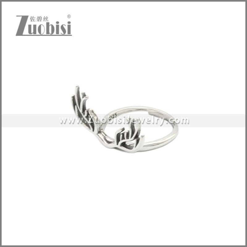 925 Sterling Silver Deer Rings r009123S