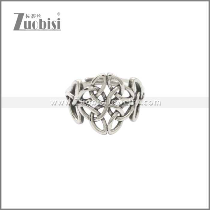 925 Sterling Silver Celtic Knot Rings r009125S