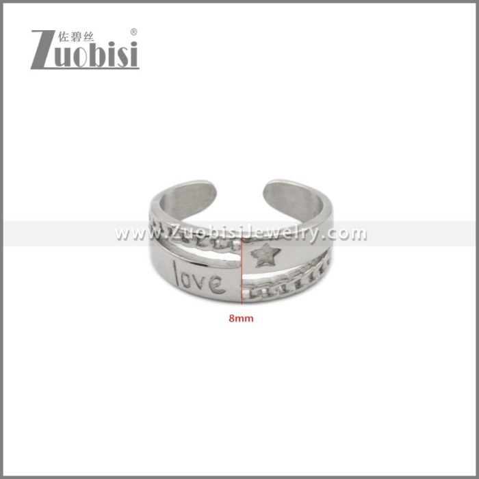 Stainless Steel Rings r009110S