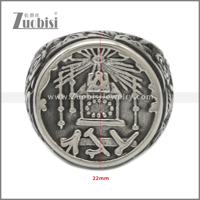 Stainless Steel Rings r009089SA