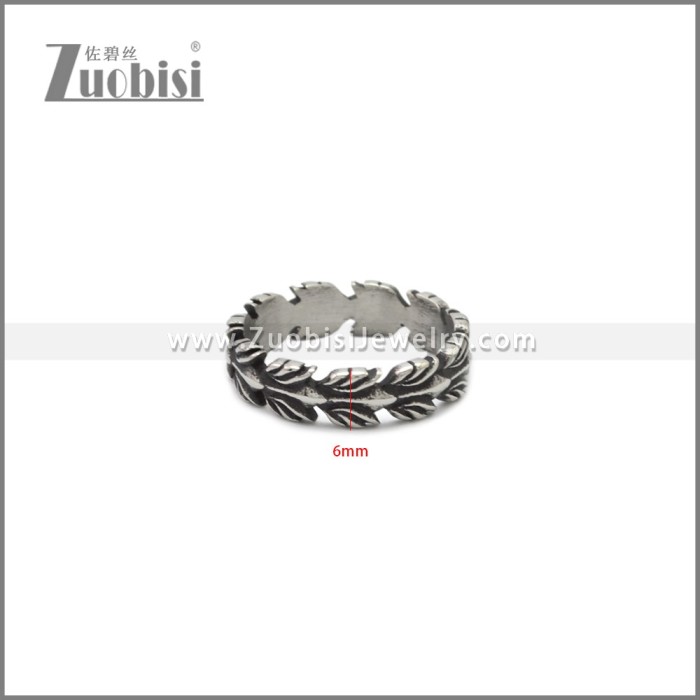 Stainless Steel Rings r009144SH
