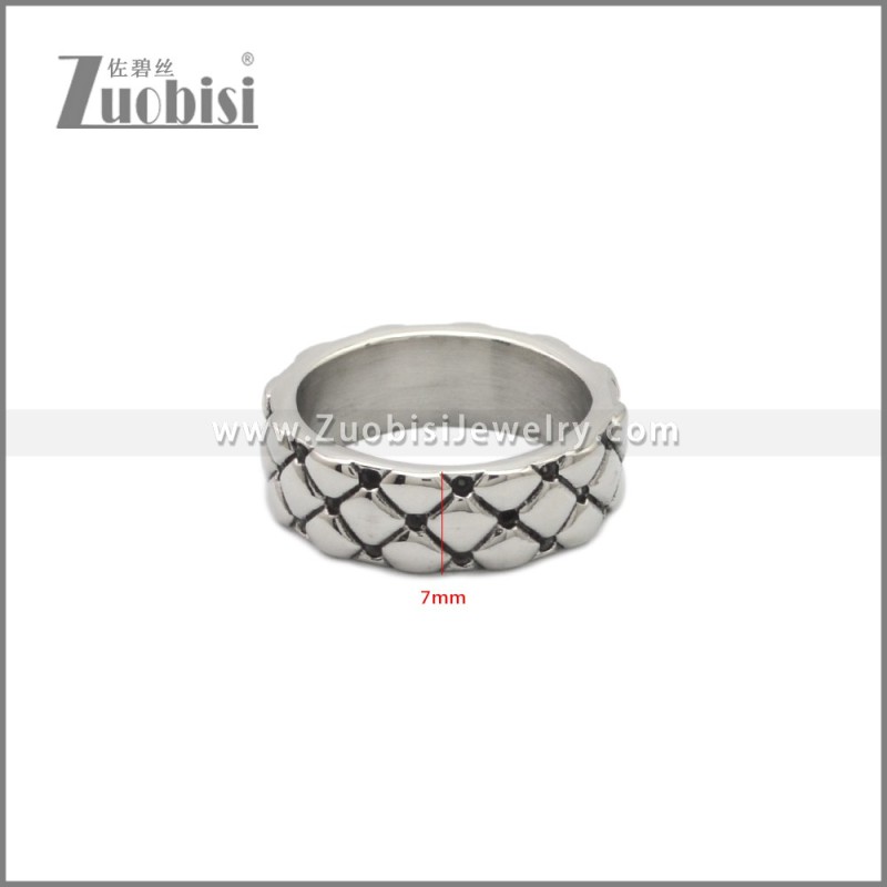 Stainless Steel Rings r009101SA