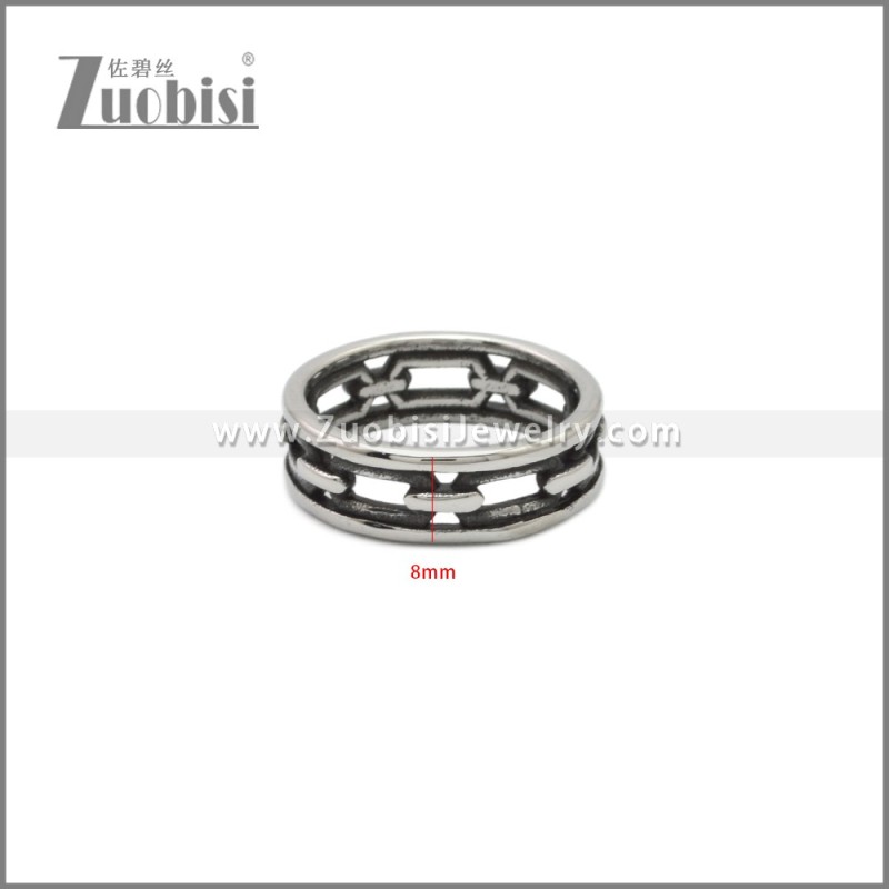 Stainless Steel Rings r009151SA