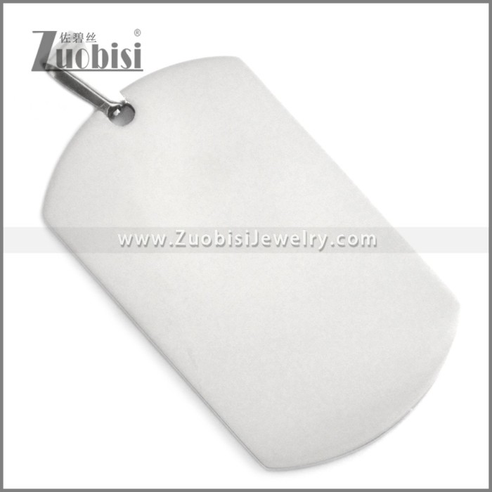 Silver Stainless Steel Marines Pendant p010423S1