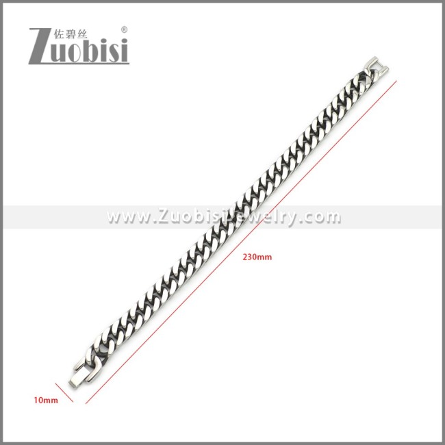 Stainless Steel Bracelets b010199S