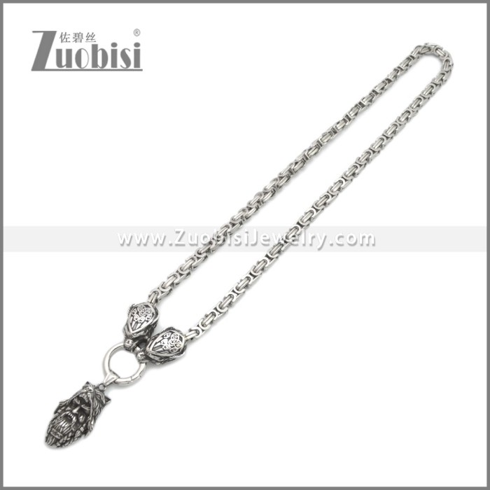 Stainless Steel Necklaces n003283S16