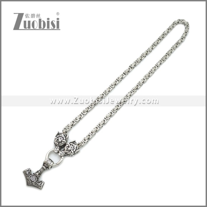 Stainless Steel Necklaces n003285S6