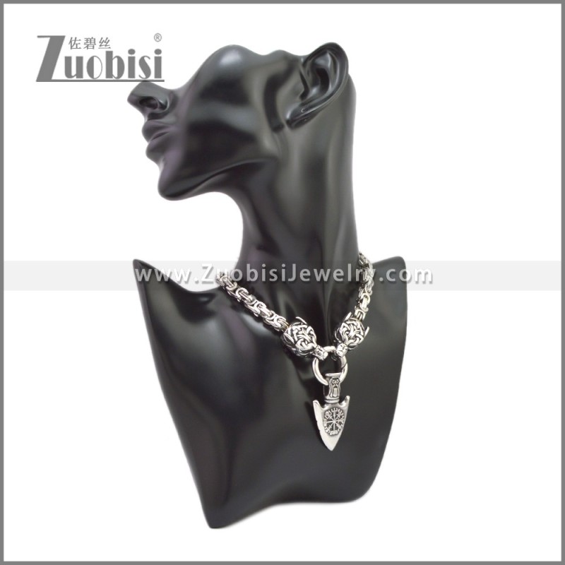 Stainless Steel Necklaces n003285S4