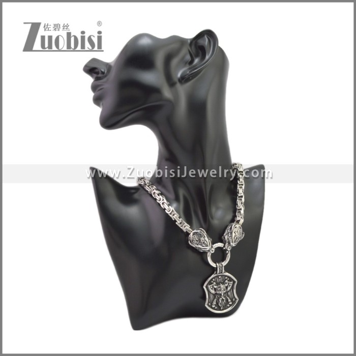 Stainless Steel Necklaces n003283S12