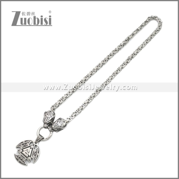 Stainless Steel Necklaces n003283S13