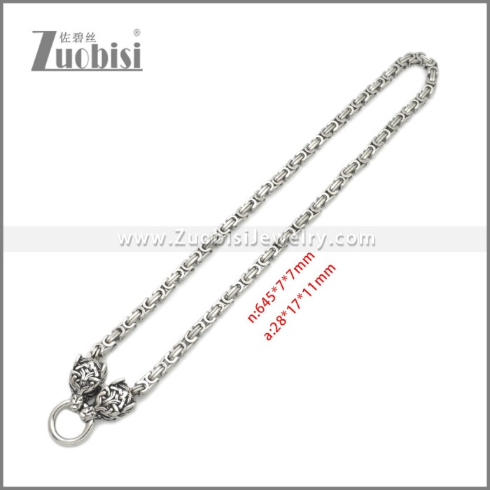 Stainless Steel Necklaces n003282S