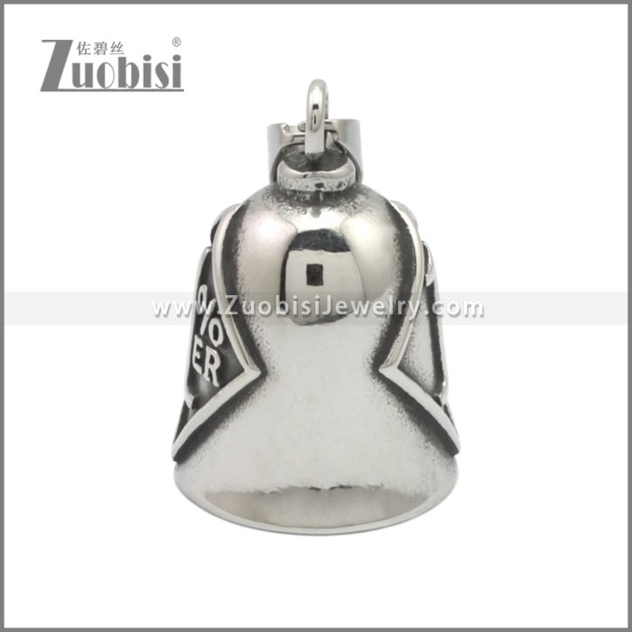 1%ER Biker Bell Pendant p011230S