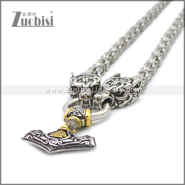 Stainless Steel Necklaces n003285S5