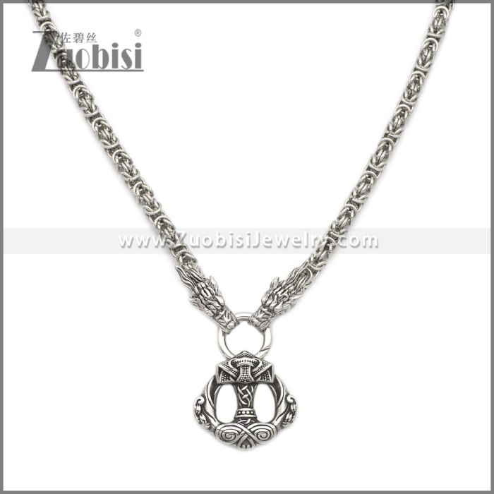 Stainless Steel Necklaces n003284S14