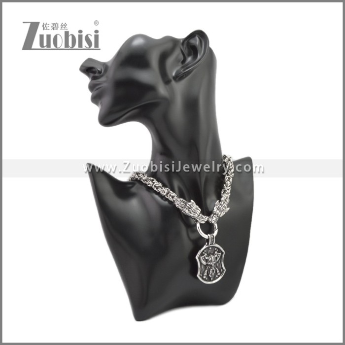 Stainless Steel Necklaces n003284S12