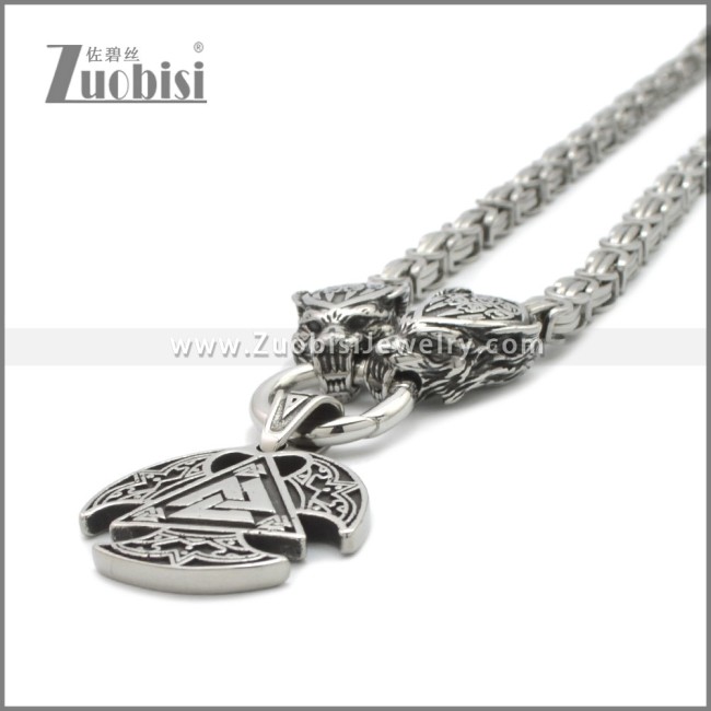 Stainless Steel Necklaces n003283S13