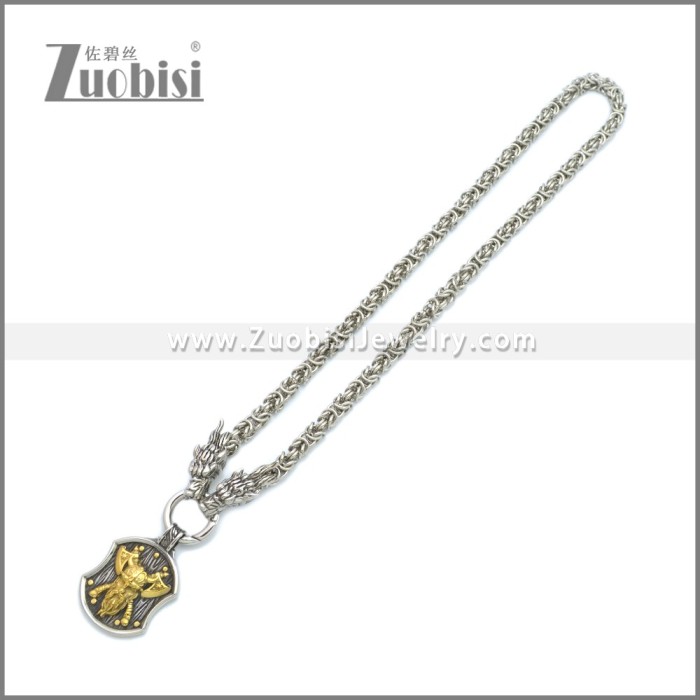 Stainless Steel Necklaces n003284S11