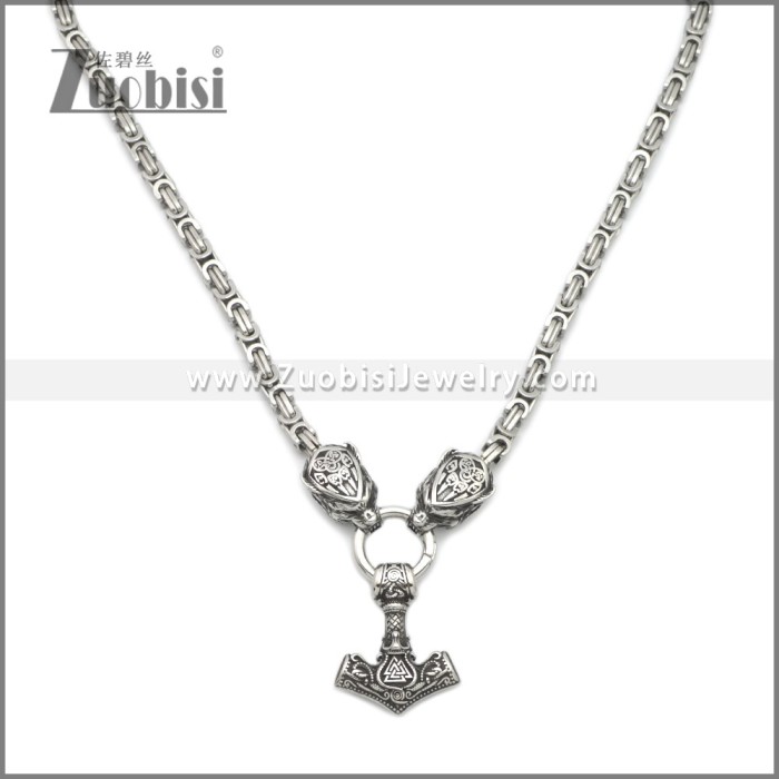 Stainless Steel Necklaces n003283S6