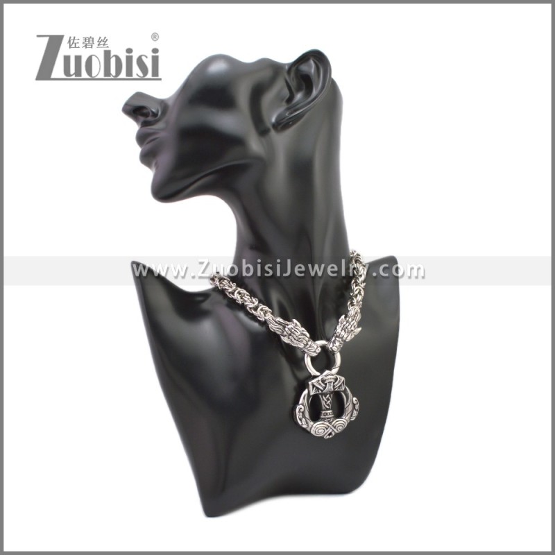 Stainless Steel Necklaces n003284S14