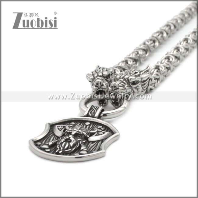 Stainless Steel Necklaces n003284S12
