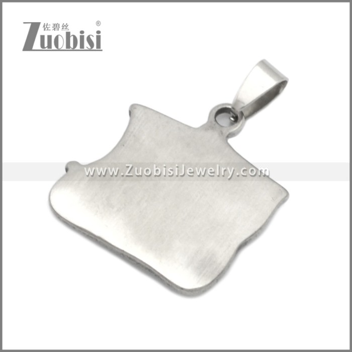 Retro Viking Boat Pendant p011233SA