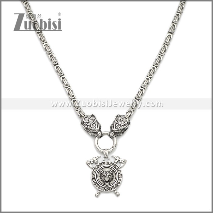 Stainless Steel Necklaces n003283S10